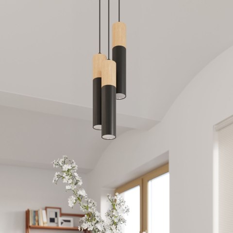 Lampa wisząca PABLO 2 czarna