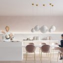 Lampa wisząca UGO 40 złota