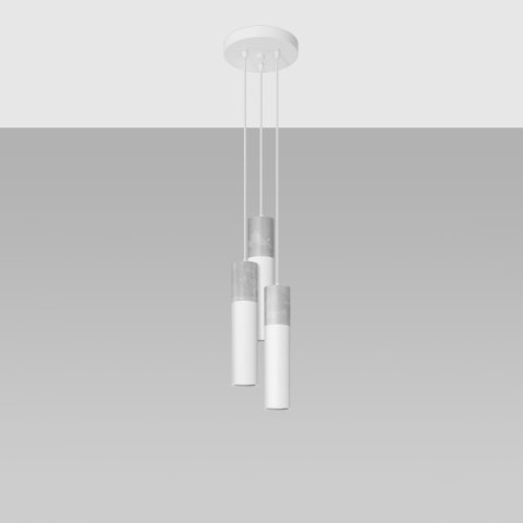 Lampa wisząca BORGIO 3P biały