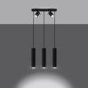 Lampa wisząca RING 3 czarny