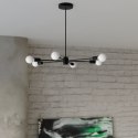 Żyrandol LANGO 6 czarny
