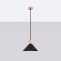 Lampa wisząca JAGA czarna