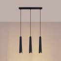 Lampa wisząca PRYSM 3L czarna