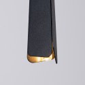 Lampa wisząca PRYSM 3L czarna
