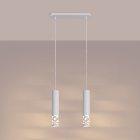 Lampa wisząca LIRO 2 biały
