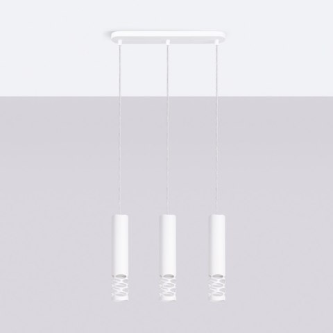 Lampa wisząca LIRO 3L biały