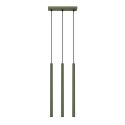Lampa wisząca PASTELO 3 zielona oliwka