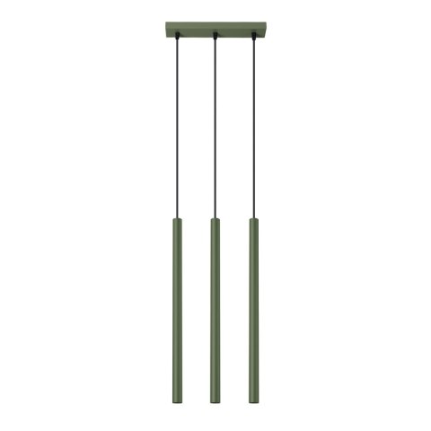 Lampa wisząca PASTELO 3 zielona oliwka