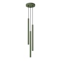Lampa wisząca PASTELO 3P zielona oliwka