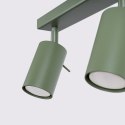 Plafon RING 6L zielony oliwkowy