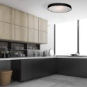 Light Prestige Rapido plafon mały czarny 4000K