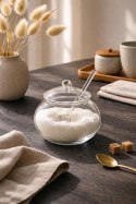 Mini cukiernica z łyżeczką SHP JAR transparentna