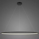 Lampa wisząca Ledowe Okręgi No.1 200cm 3k czarna