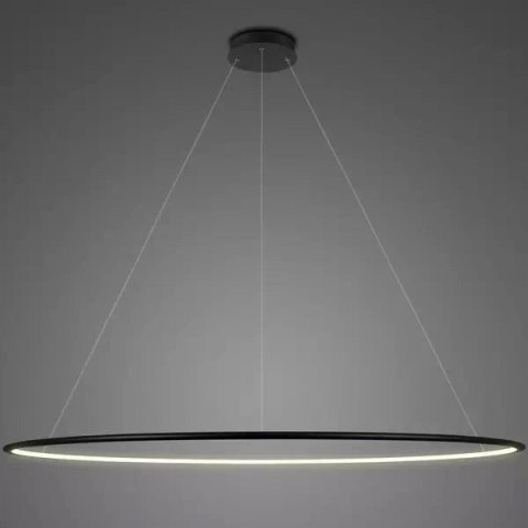 Lampa wisząca Ledowe Okręgi No.1 230cm 3k czarna