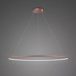 Lampa wisząca Ledowe Okręgi No.1 120cm 4k Różowe Złoto Dali