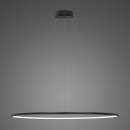 Lampa wisząca Ledowe Okręgi No.1 120cm 4k czarna Dali
