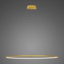 Lampa wisząca Ledowe Okręgi No.1 120cm 4k złota Dali