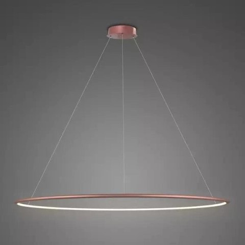 Lampa wisząca Ledowe Okręgi No.1 150cm 3k Różowe Złoto Dali
