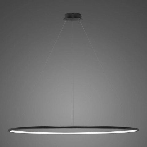 Lampa wisząca Ledowe Okręgi No.1 150cm 3k czarna Dali