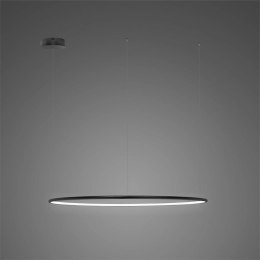 Lampa wisząca Ledowe Okręgi No.1 150cm 3k czarna