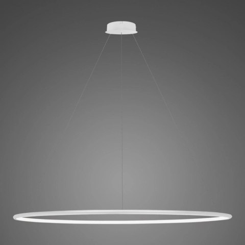 Lampa wisząca Ledowe Okręgi No.1 150cm 4k biała Dali