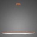 Lampa wisząca Ledowe Okręgi No.1 180cm 3k miedziana Dali