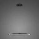 Lampa wisząca Ledowe Okręgi No.1 40 4k czarna Dali