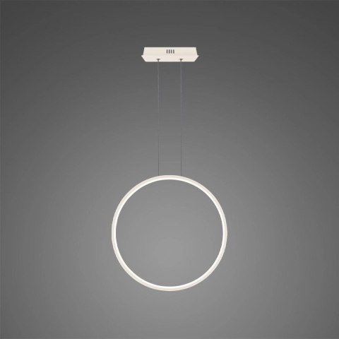Lampa wisząca Ledowe Okręgi No.1 X 40cm 3k biała Dali