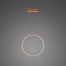Lampa wisząca Ledowe Okręgi No.1 X 40cm 3k miedziana Dali