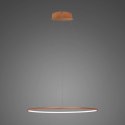 Lampa wisząca Ledowe Okręgi No.1 40cm 3k miedziana Dali