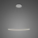 Lampa wisząca Ledowe Okręgi No.1 40cm 3k srebrna Dali