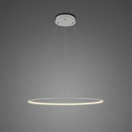 Lampa wisząca Ledowe Okręgi No.1 40cm 3k srebrna Dali