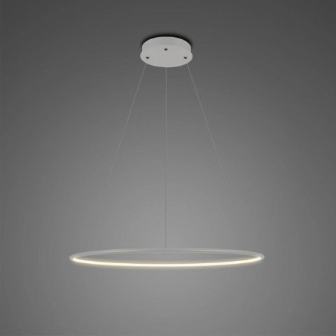 Lampa wisząca Ledowe Okręgi No.1 40cm 3k srebrna Dali