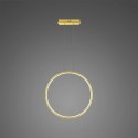 Lampa wisząca Ledowe Okręgi No.1 X 40cm 3k złota Dali
