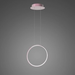 Lampa wisząca Ledowe Okręgi No.1 X 40cm 4k różowo złota Dali