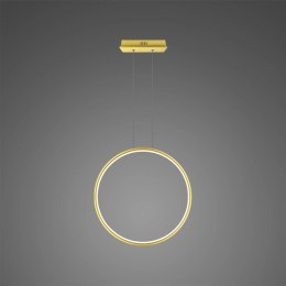 Lampa wisząca Ledowe Okręgi No.1 X 40cm 4k złota Dali