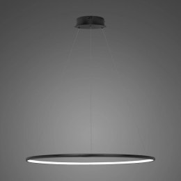 Lampa wisząca Ledowe Okręgi No.1 80 4k czarna Dali