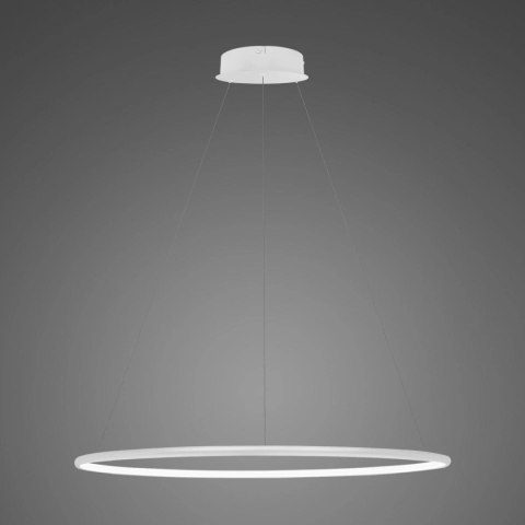 Lampa wisząca Ledowe Okręgi No.1 80cm 3k biała Dali