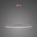Lampa wisząca Ledowe Okręgi No.1 80cm 4k Różowe Złoto Dali