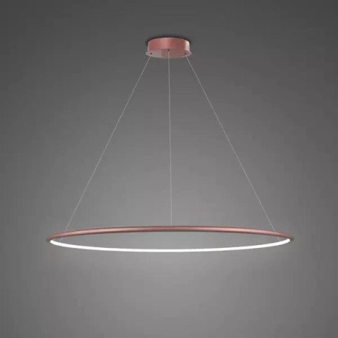 Lampa wisząca Ledowe Okręgi No.1 80cm 4k Różowe Złoto Dali