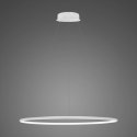 Lampa wisząca Ledowe Okręgi No.1 80cm 4k biała Dali