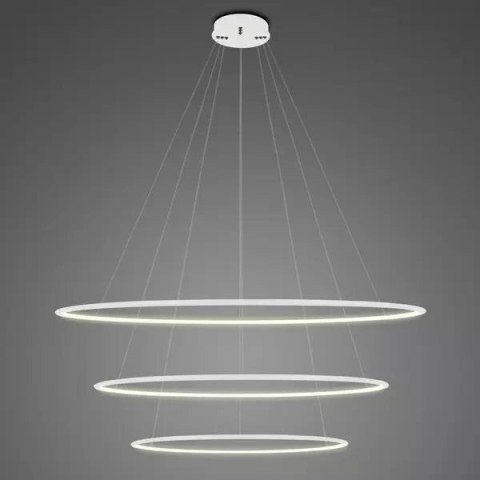 Lampa wisząca Ledowe Okręgi No.3 100cm 3k biała Dali