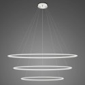 Lampa wisząca Ledowe Okręgi No.3 120cm 4k biała Dali