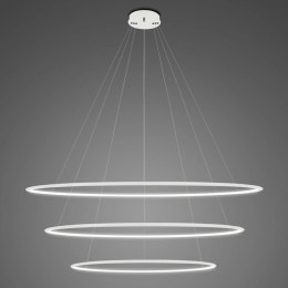 Lampa wisząca Ledowe Okręgi No.3 120cm 4k biała Dali