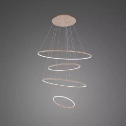 Lampa wisząca Ledowe Okręgi No.4 100cm 3k miedziana Dali