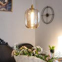 Lampa wisząca - Polar bursztynowy