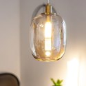 Lampa wisząca - Polar bursztynowy