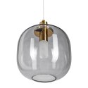 Lampa wisząca - Polar dymiony/szary