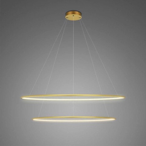 Lampa Ledowe Okręgi No.2 100cm 3k złota Dali
