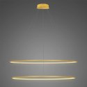 Lampa Ledowe Okręgi No.2 120cm 3k złota Dali